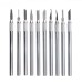 10 Pcs Wax Pottery Clay Carving Knife Kit