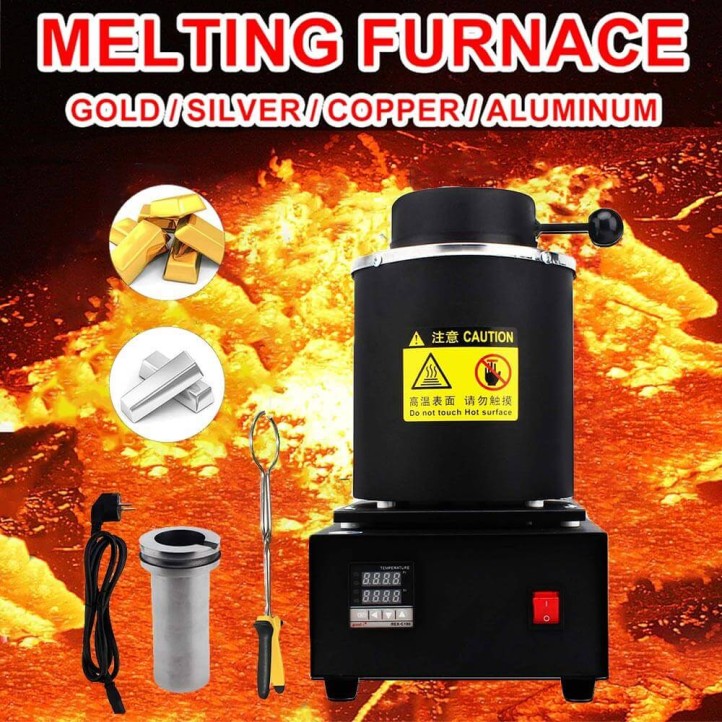 Metal Digital Automatic Gold Melting Furnace