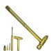 Removable Golden Stainless Steel Hammer