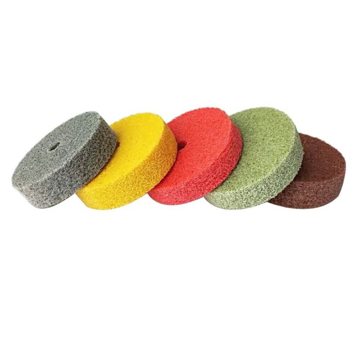 5 Color Fiber Polishing Buffing Wheels