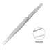 Anti-Slip Pointed With Lock Groove Diamond Tweezers