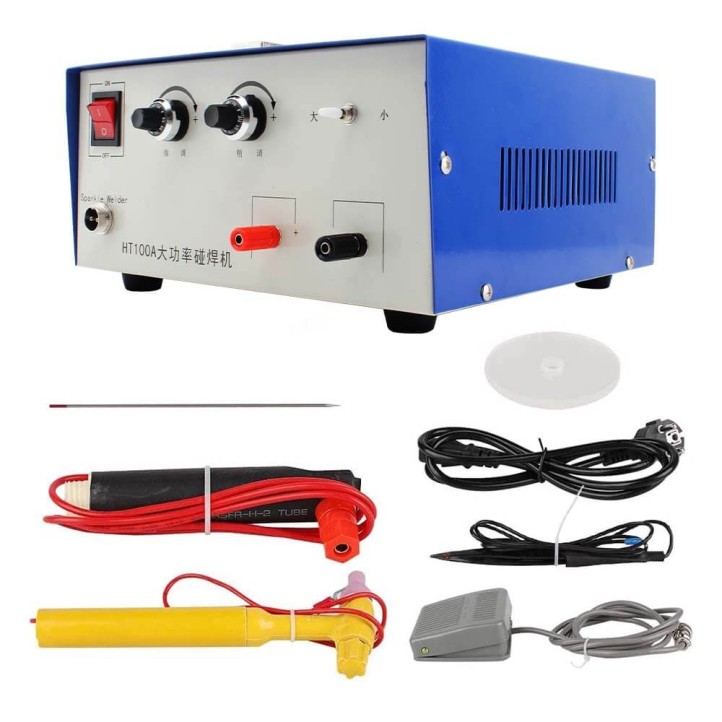 100A Adjustable Pulse Jewelry Spot Welder