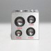 Dapping Block Square with Polished High Carbon Steel Cavities Bell Making Punching Tools