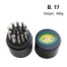 High Hardness Round/Nest Bead Punch