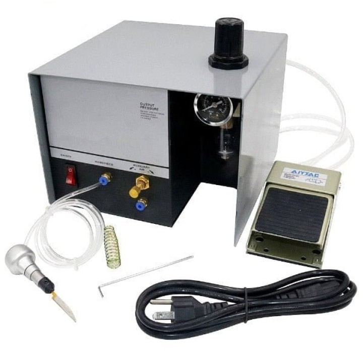 Single Handle Jewelry Pneumatic Engraving Machine