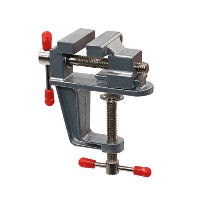 YATMAYA Aluminum Mini Table Clamp Small Bench Vice