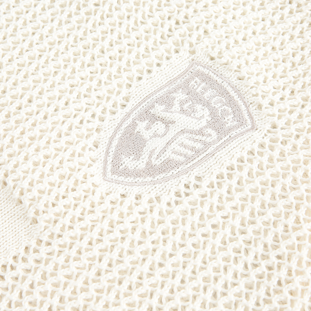 Hollow jacquard V-neck pullover knitted sweater - Image 3