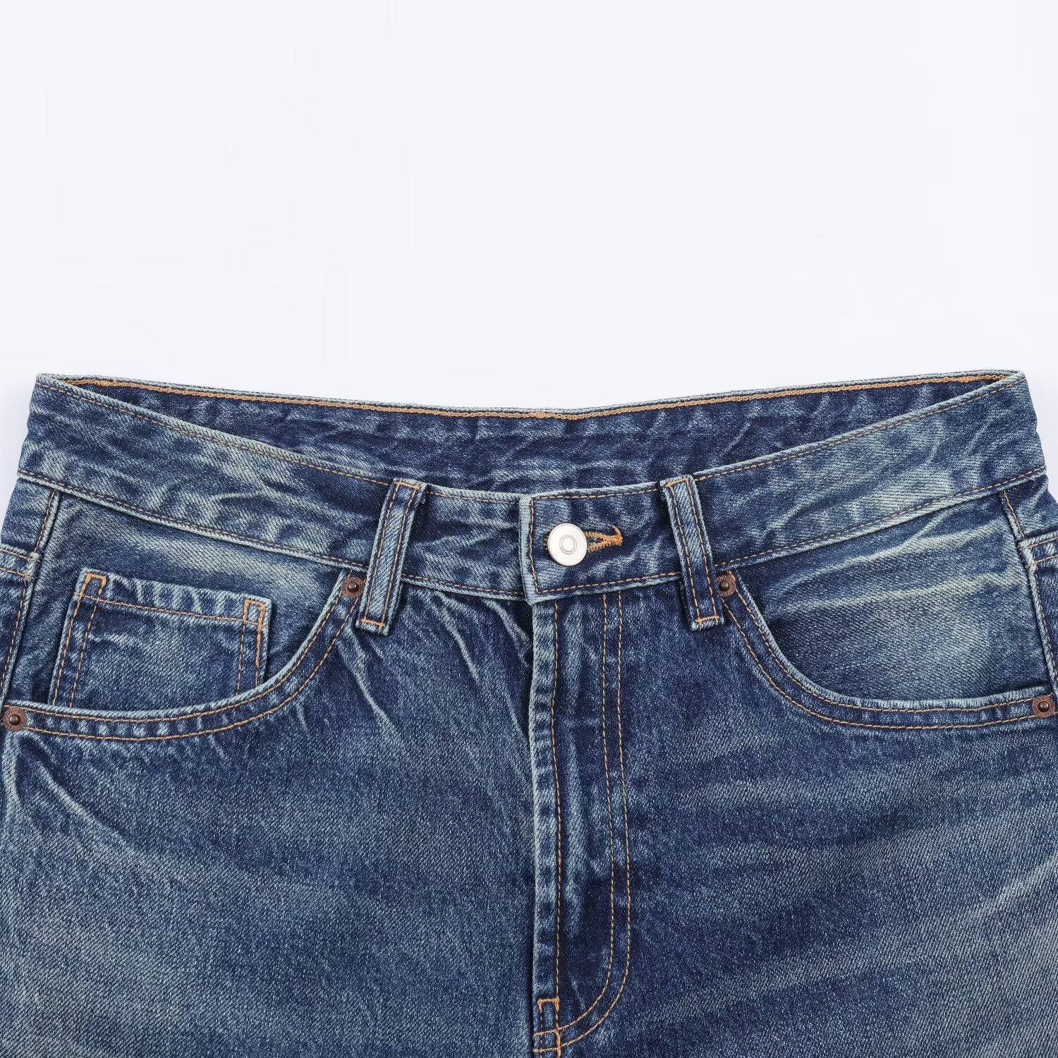 Mid waist loose ripped jeans - Image 3