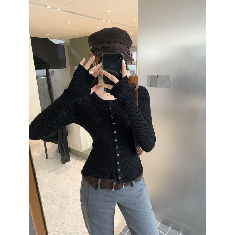 Chiffon Rayon White Lightweight Sun Protection Long Sleeve Knit Cardigan - Image 3