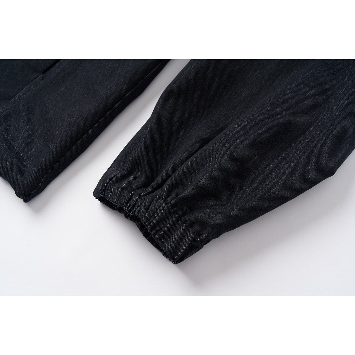 Denim Western Cowboy Jacket Men's Casual Loose Workwear Hooded Denim Coat - Image 4