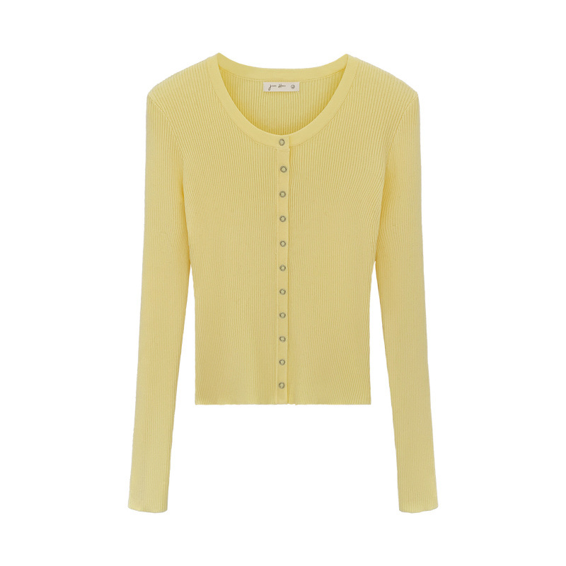 Chiffon Rayon White Lightweight Sun Protection Long Sleeve Knit Cardigan