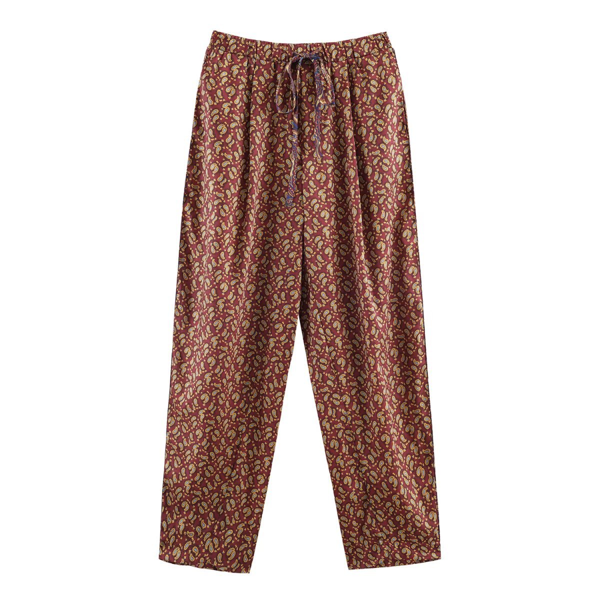 Paisley pajama style shirt+pants set - Image 4