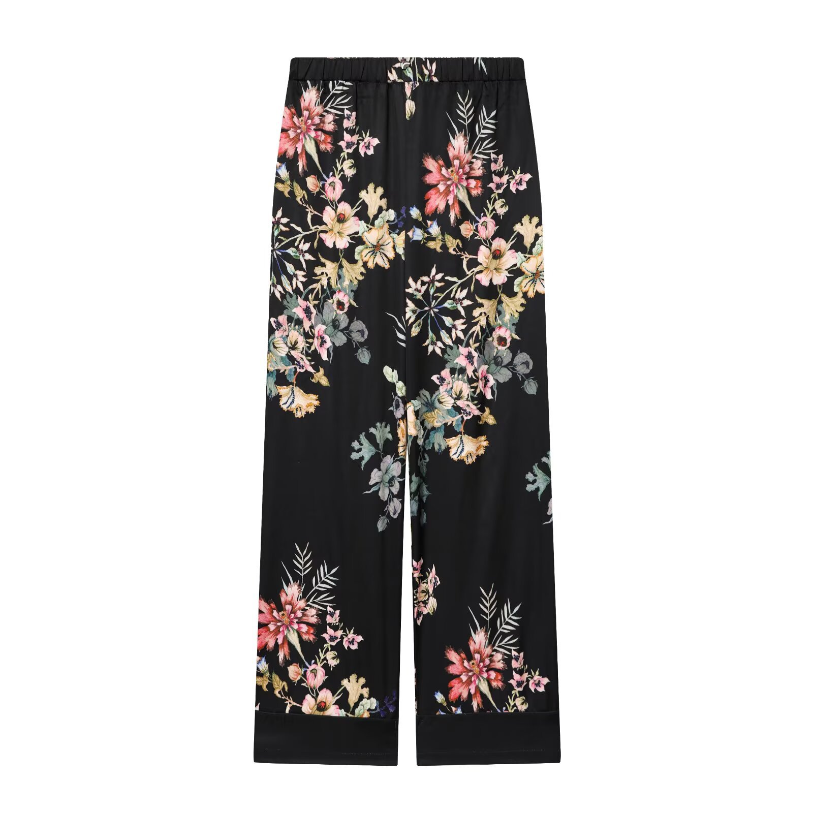 Wrap up casual jacket elastic waistband pants set - Image 4