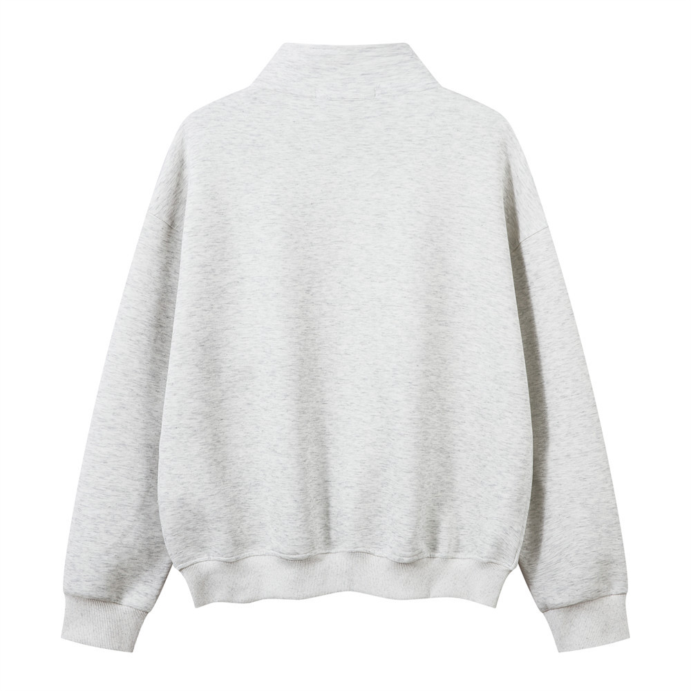 Slant zipper hoodie - Image 2