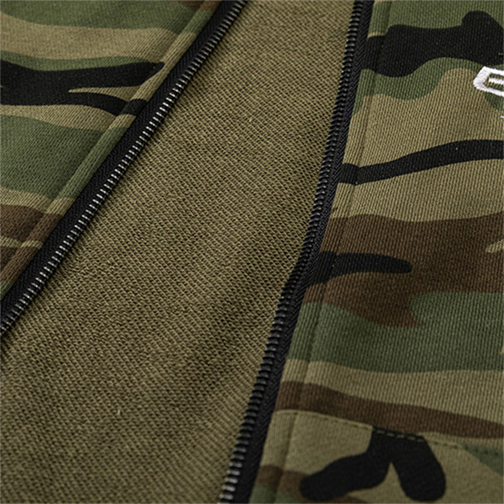 Shark hooded camouflage hoodie - Image 4